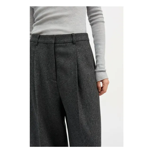 Pantalon Bob Laine Recyclée | Gris foncé