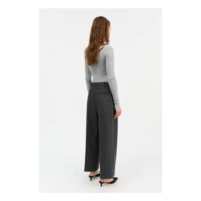 Pantalon Bob Laine Recyclée | Gris foncé