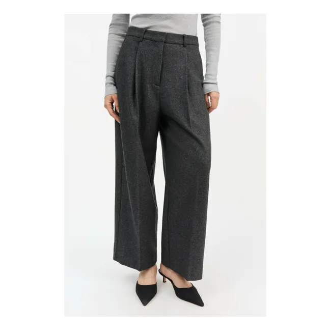 Pantalon Bob Laine Recyclée | Gris foncé