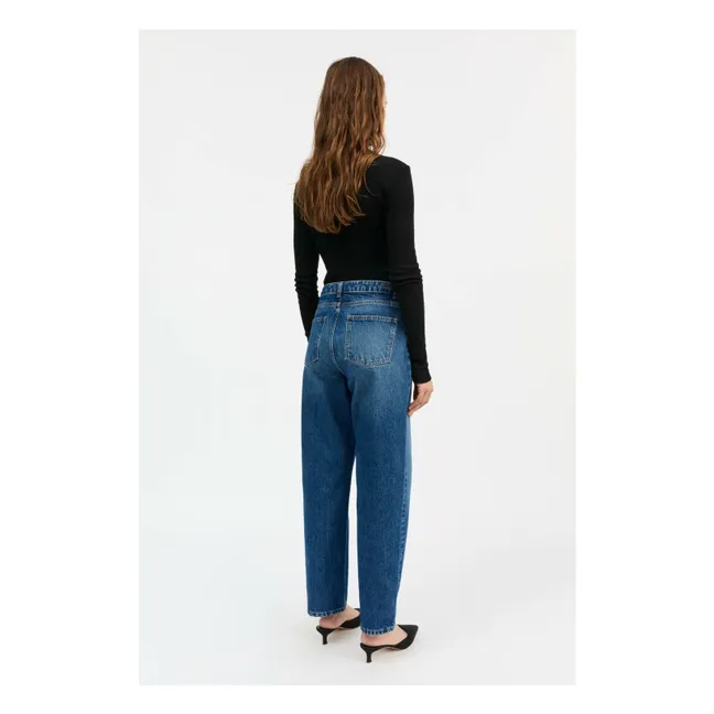Jeans in cotone biologico Allison | Washed Blue
