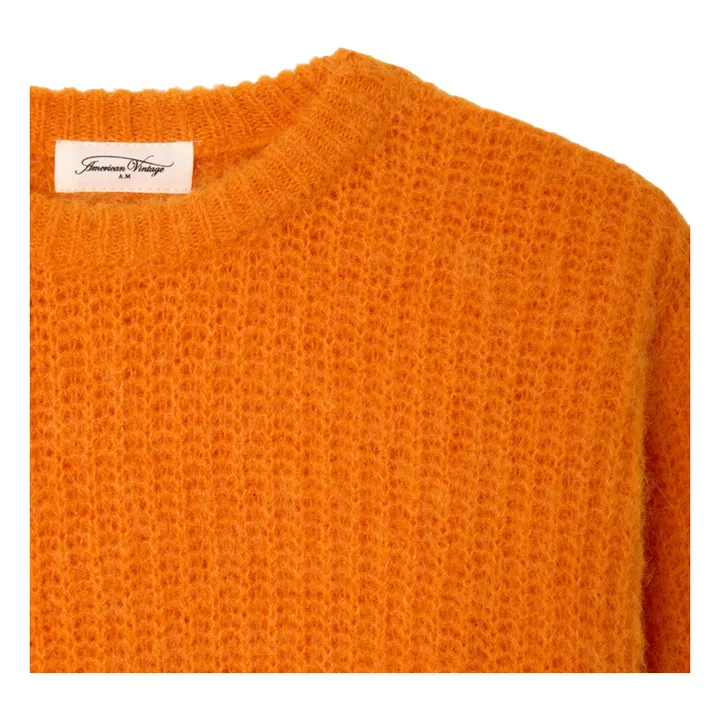 Pull East Alpaga | Orange- Image produit n°1