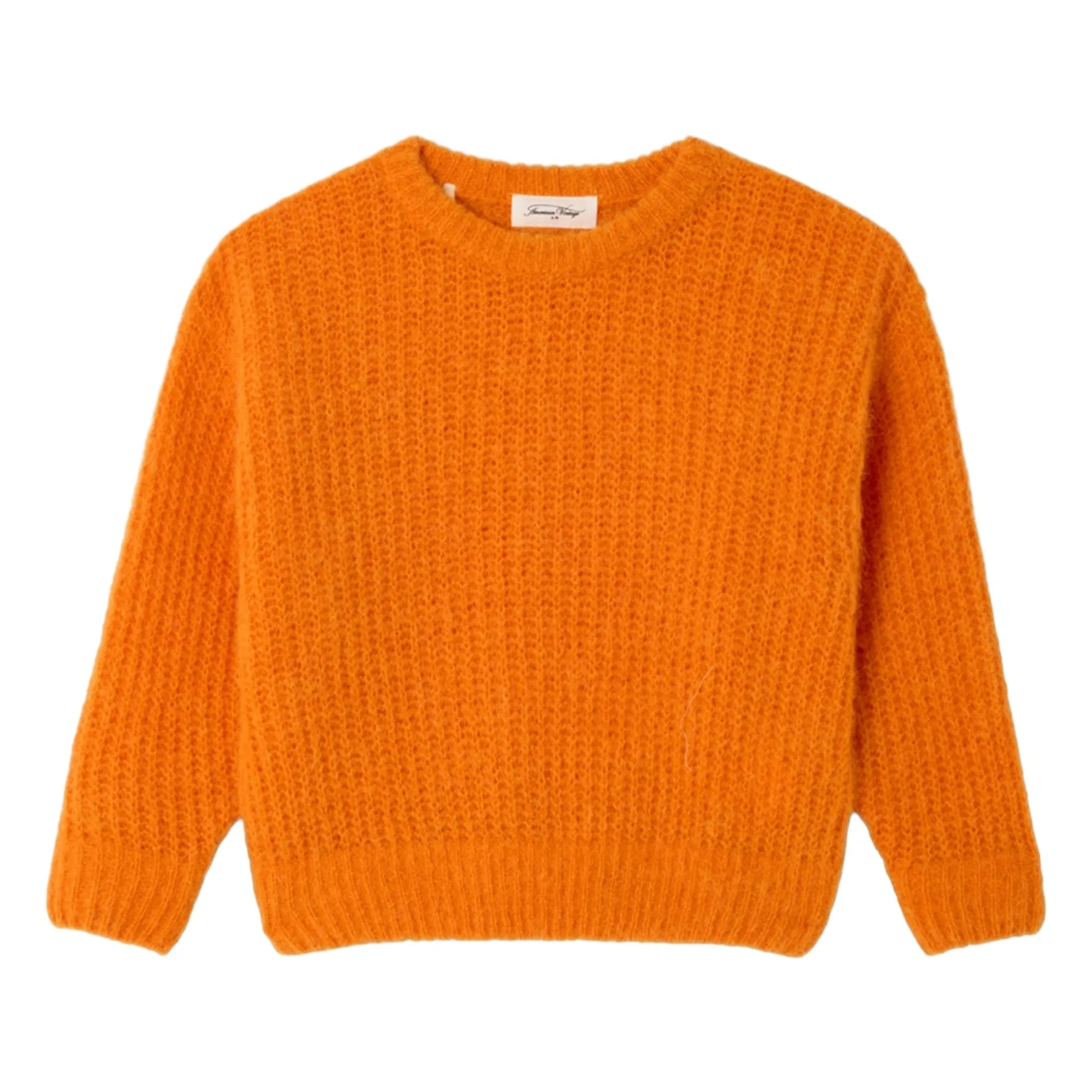 American Vintage Orange East Alpaca Sweater