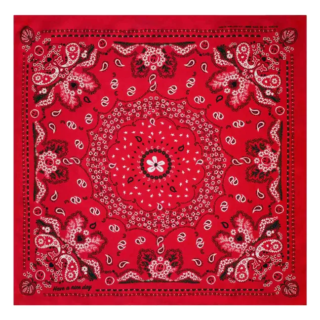 Bandana di seta piccola | Rosso
