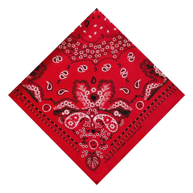 Bandana di seta piccola | Rosso