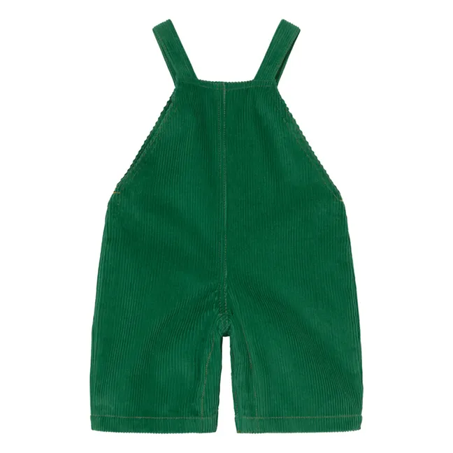 Salopette Velours Côtelé | Vert