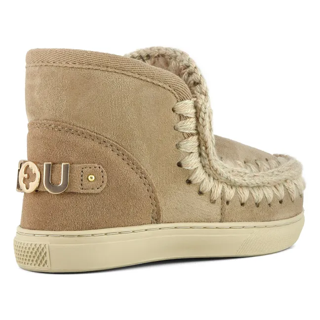 Boots Sneakers Eskimo Suède | Camel