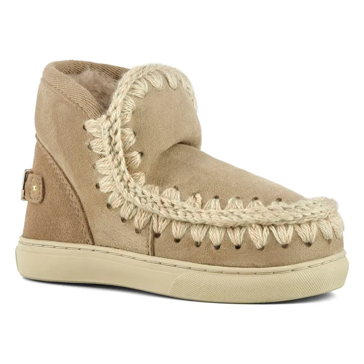 Boots Sneakers Eskimo Suède | Camel- Image produit n°1