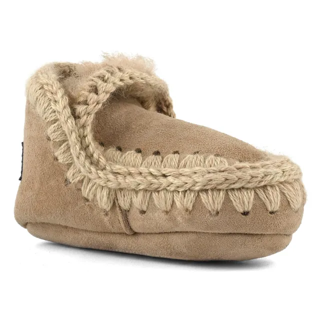 Chaussons Eskimo Suède | Camel