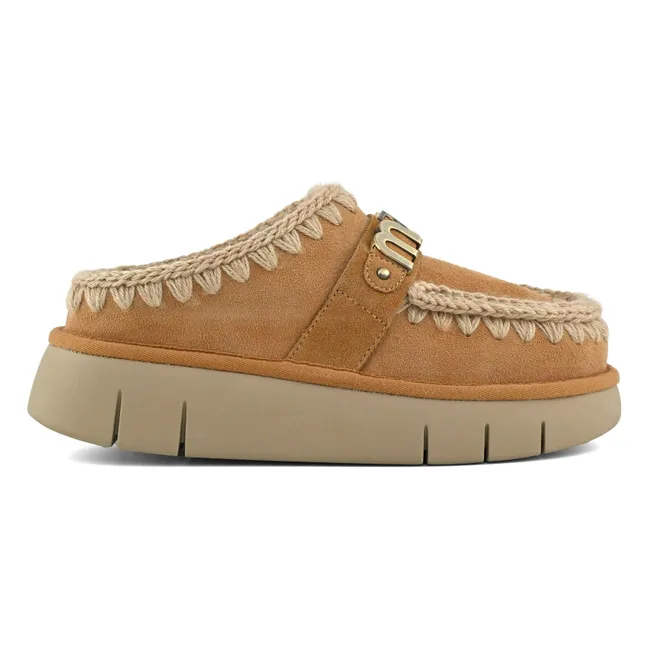 Sabots Bounce Suède | Beige