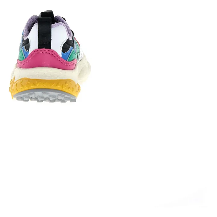 Baskets Yamano 3 Lacets Cuir Eco et Nylon | Lavande- Image produit n°5