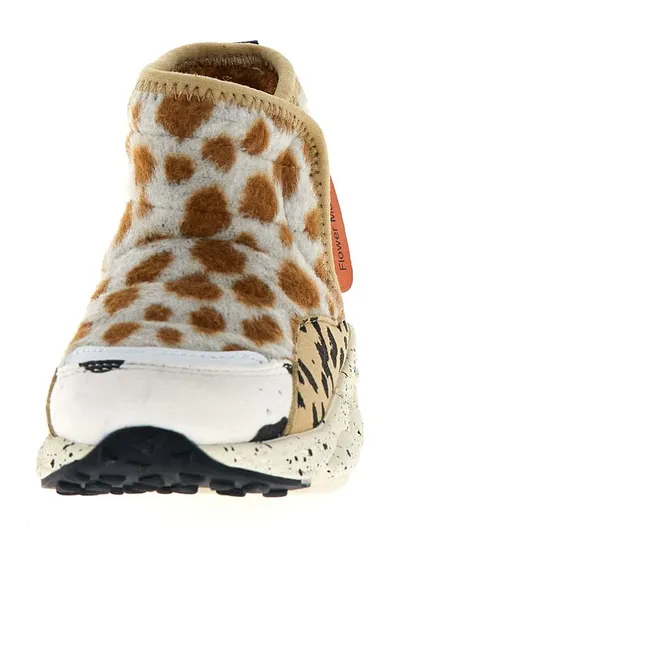 Baskets Taro Jungle et Teddy | Marron clair 