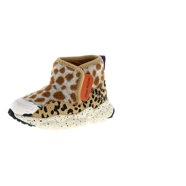 Baskets Taro Jungle et Teddy | Marron clair - Image produit n°1