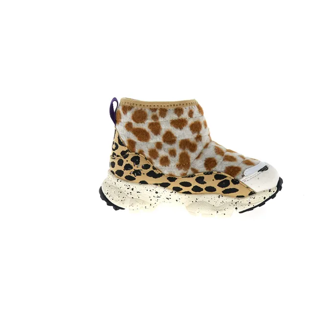 Taro Jungle and Teddy sneakers | Light brown