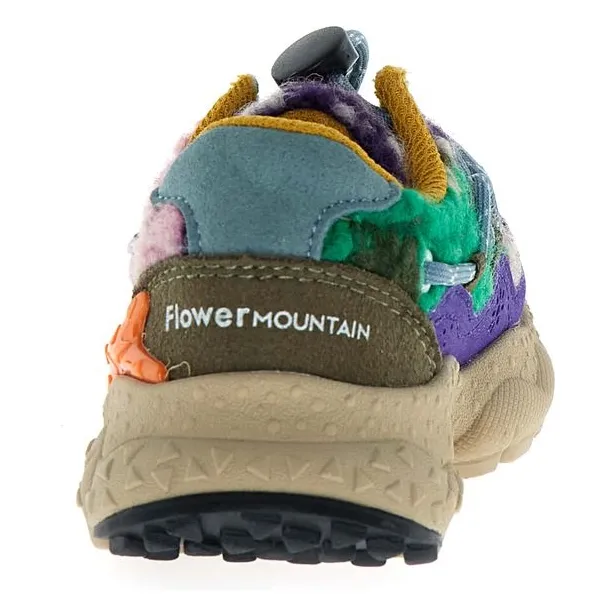 Sneakers Raikiri Schnürsenkel Eco Leder und Stoffe | Violett