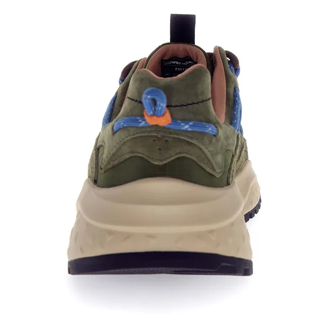 Baskets Yamabushi Uni Suède et Nylon | Gris