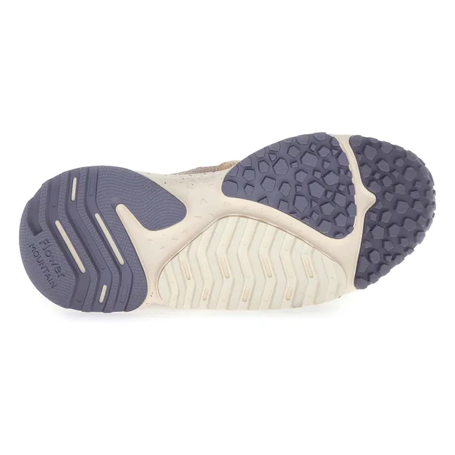 Sneakers Solin Uni Wildleder und Nylon | Grau