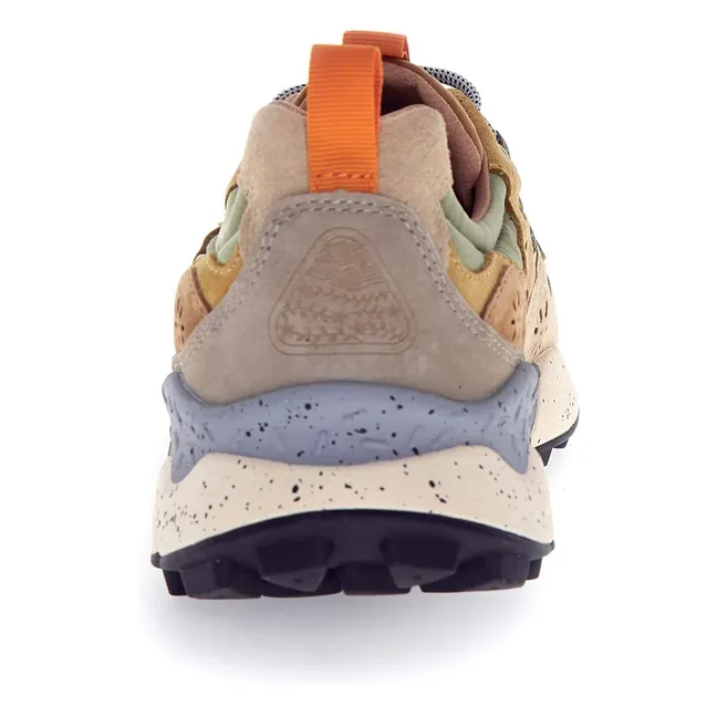 Yamano 3 Suede and Nylon Sneakers | Light brown