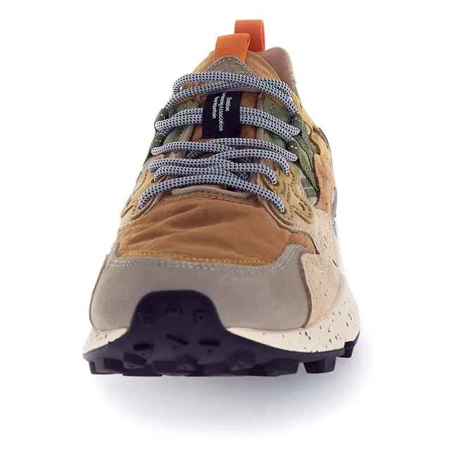 Sneaker Yamano 3 Wildleder und Nylon | Hellbraun