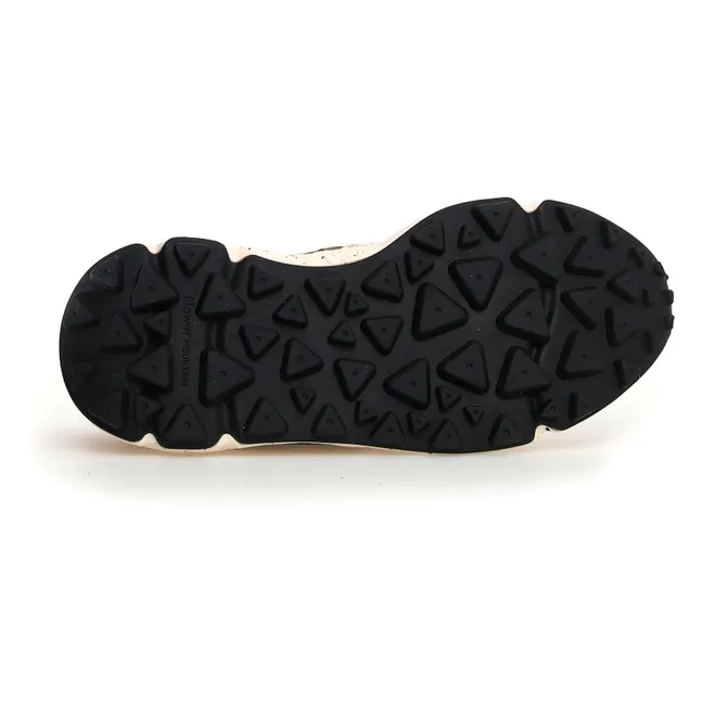 Baskets Yamano 3 Uni Suède, Nylon et Imprimé | Beige