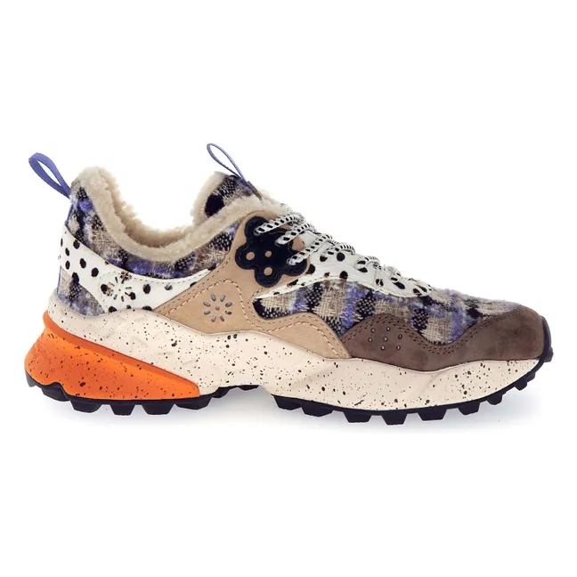 Kotetsu Sneakers Wildleder und Wolle | Grau