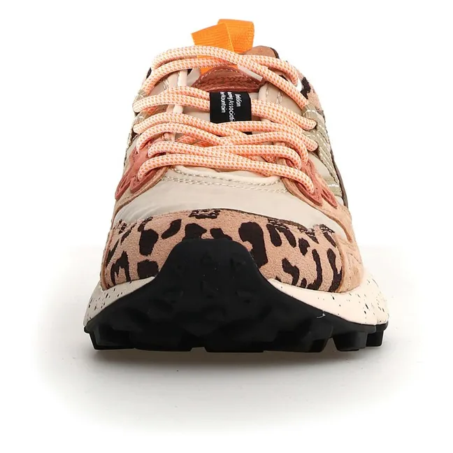 Baskets Yamano 3 Uni Suède, Nylon et Imprimé | Beige