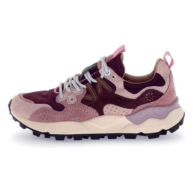 Sneaker Yamano 3 Wildleder und Nylon | Altrosa