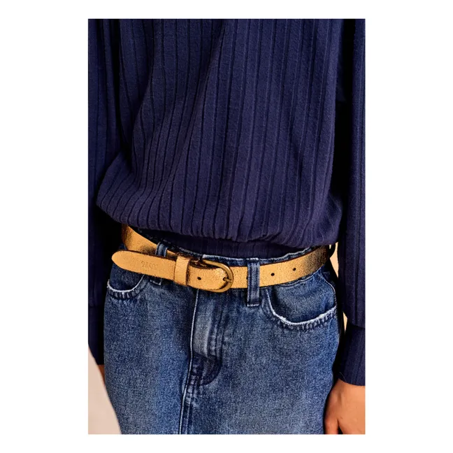 Sol Seoul Lightweight Sweater | Navy blue