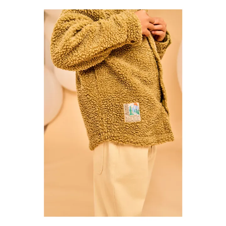 Chaqueta Sherpa Hahoe | Verde amarillo- Imagen del producto n°4