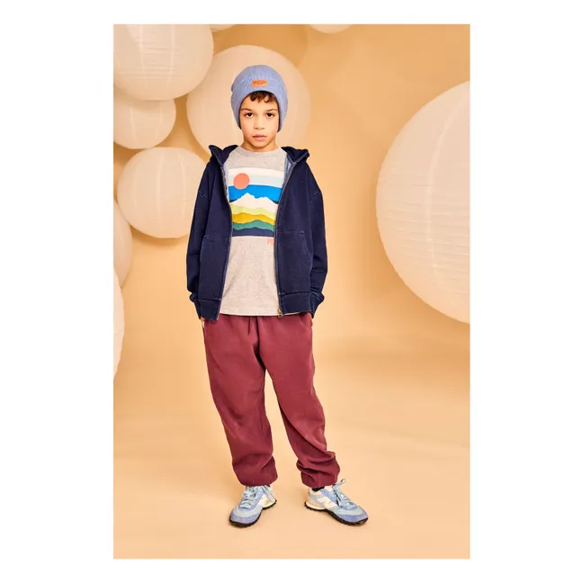 Sweat Eldo Denim Coton Bio | Bleu marine