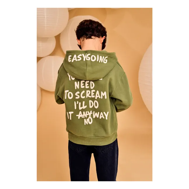 Sweat Eldo Easygoing Algodón orgánico | Verde