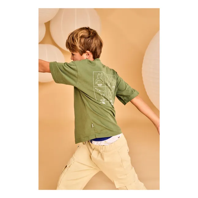T-shirt Silas Taekwendo Coton Bio | Vert