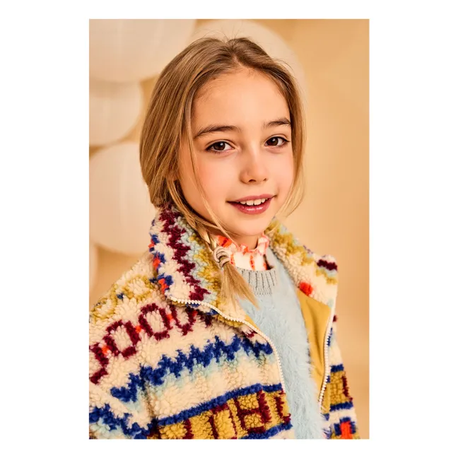 Veste Façon Sherpa Polly | Beige