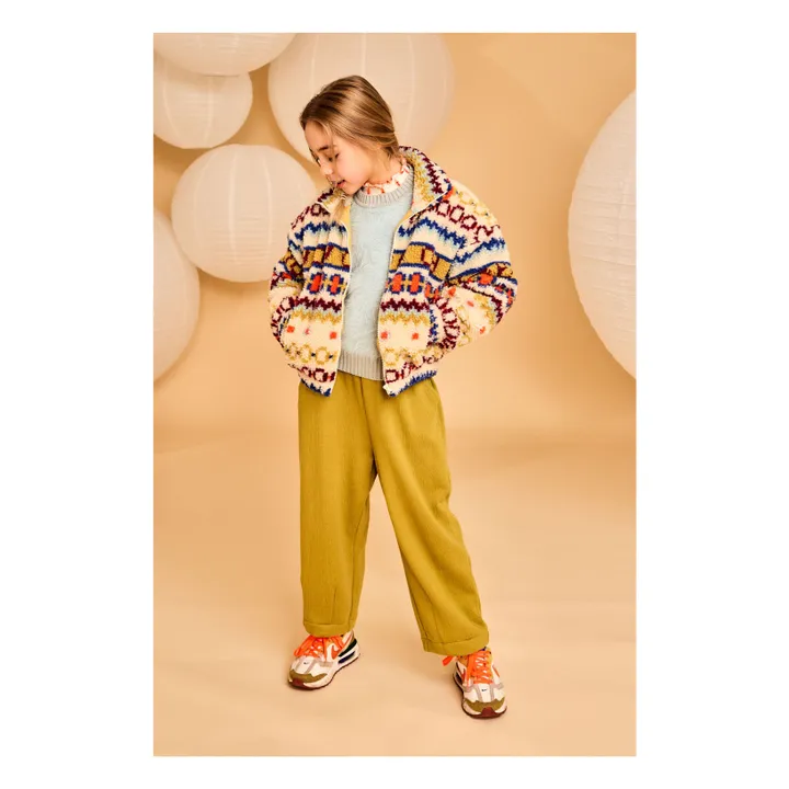 Veste Façon Sherpa Polly | Beige- Image produit n°1