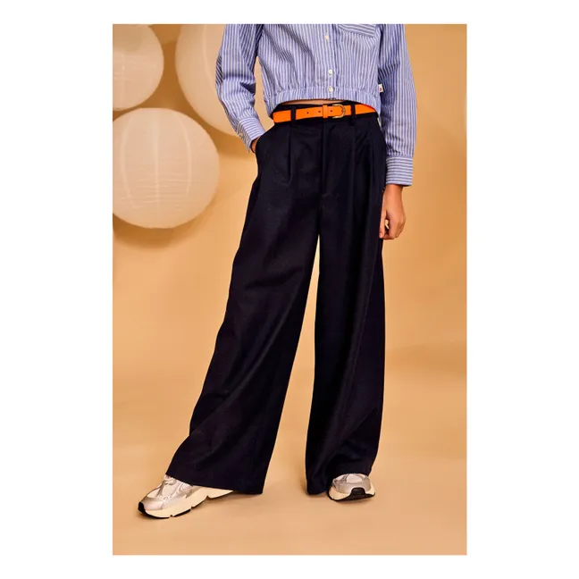 Pantalon Troy Han | Bleu marine