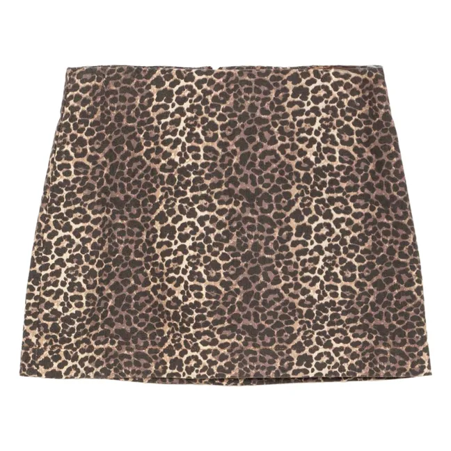 Jupe Tigrito | Marron