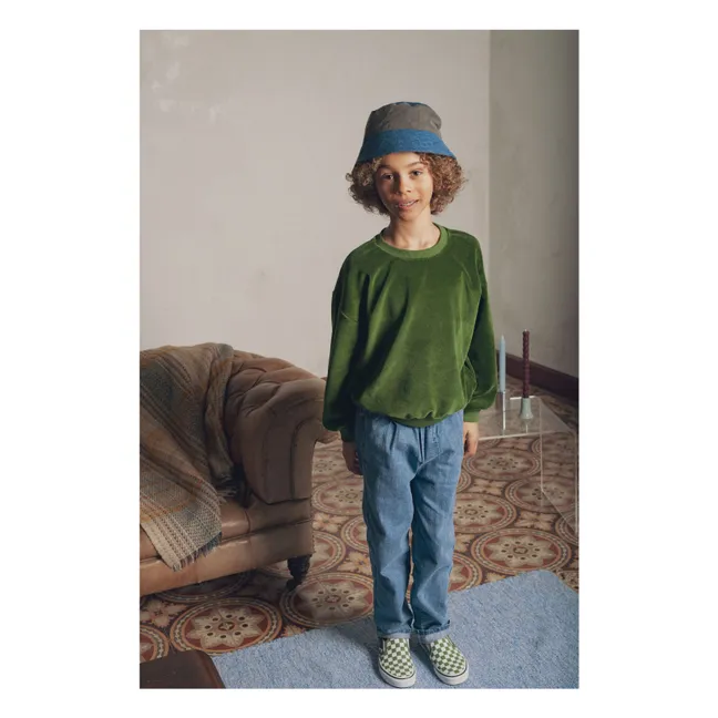 Sweat Maxime Velours | Vert