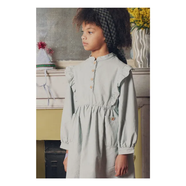 Vestido Emilie | Verde Celedón