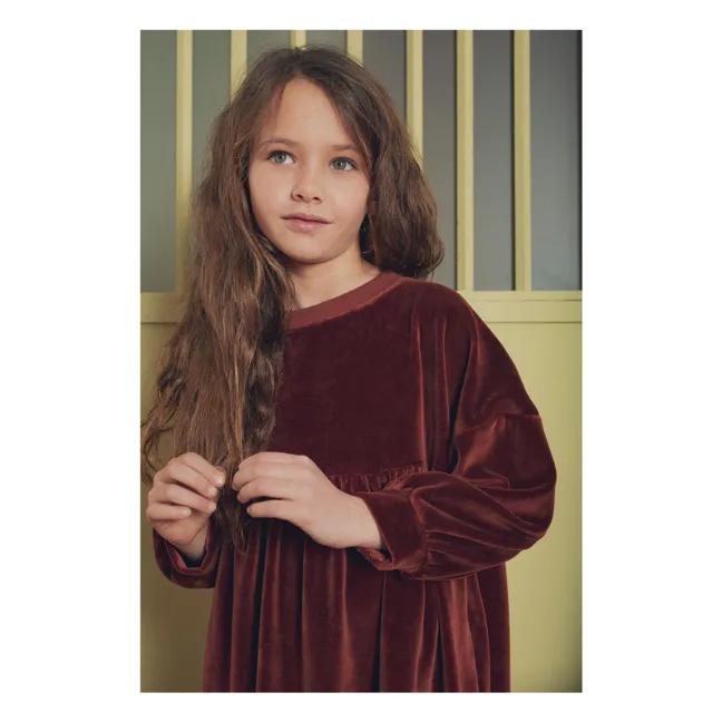 Vestido Léopoldine | Marrón