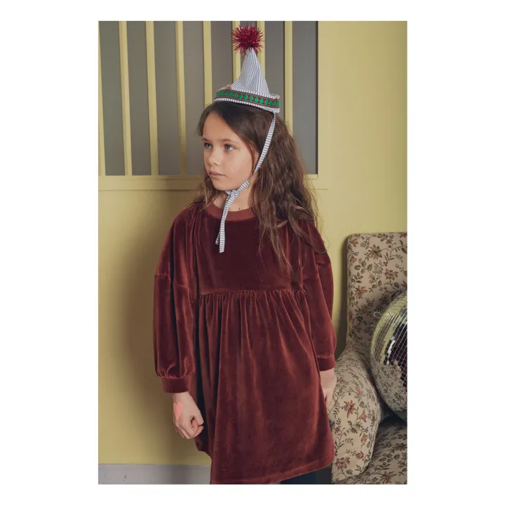 Vestido Léopoldine | Marrón- Imagen del producto n°1