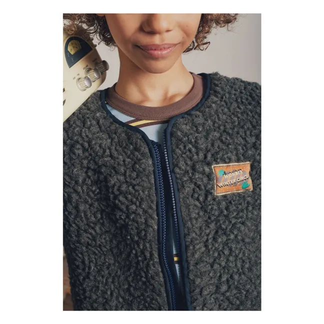 Gilet Joe Sherpa | Gris