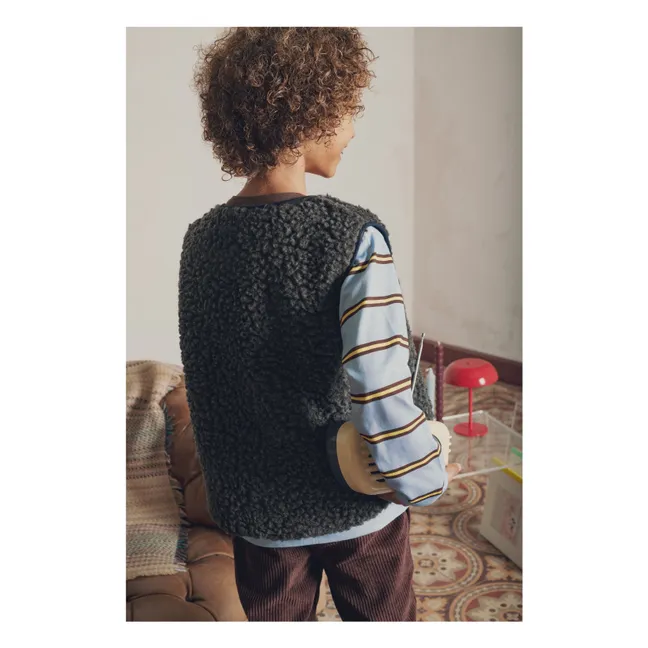 Chaleco Joe Sherpa | Gris