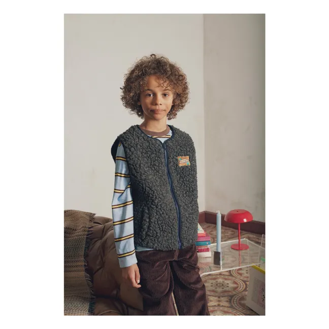 Chaleco Joe Sherpa | Gris