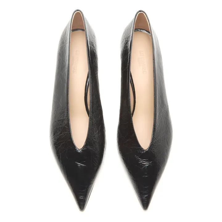 Escarpins Babouche Nappa Leather | Black- Product image n°2