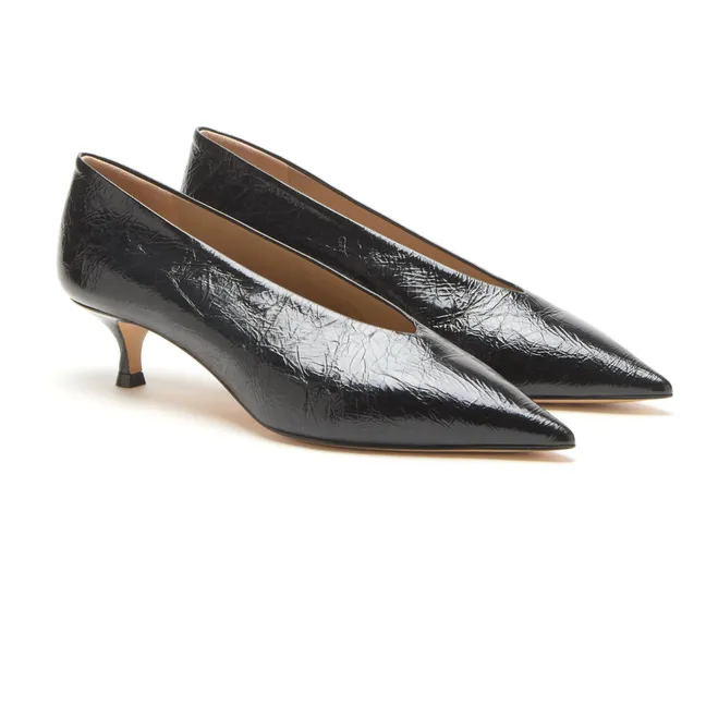 Escarpins Babouche Nappa Leather | Black