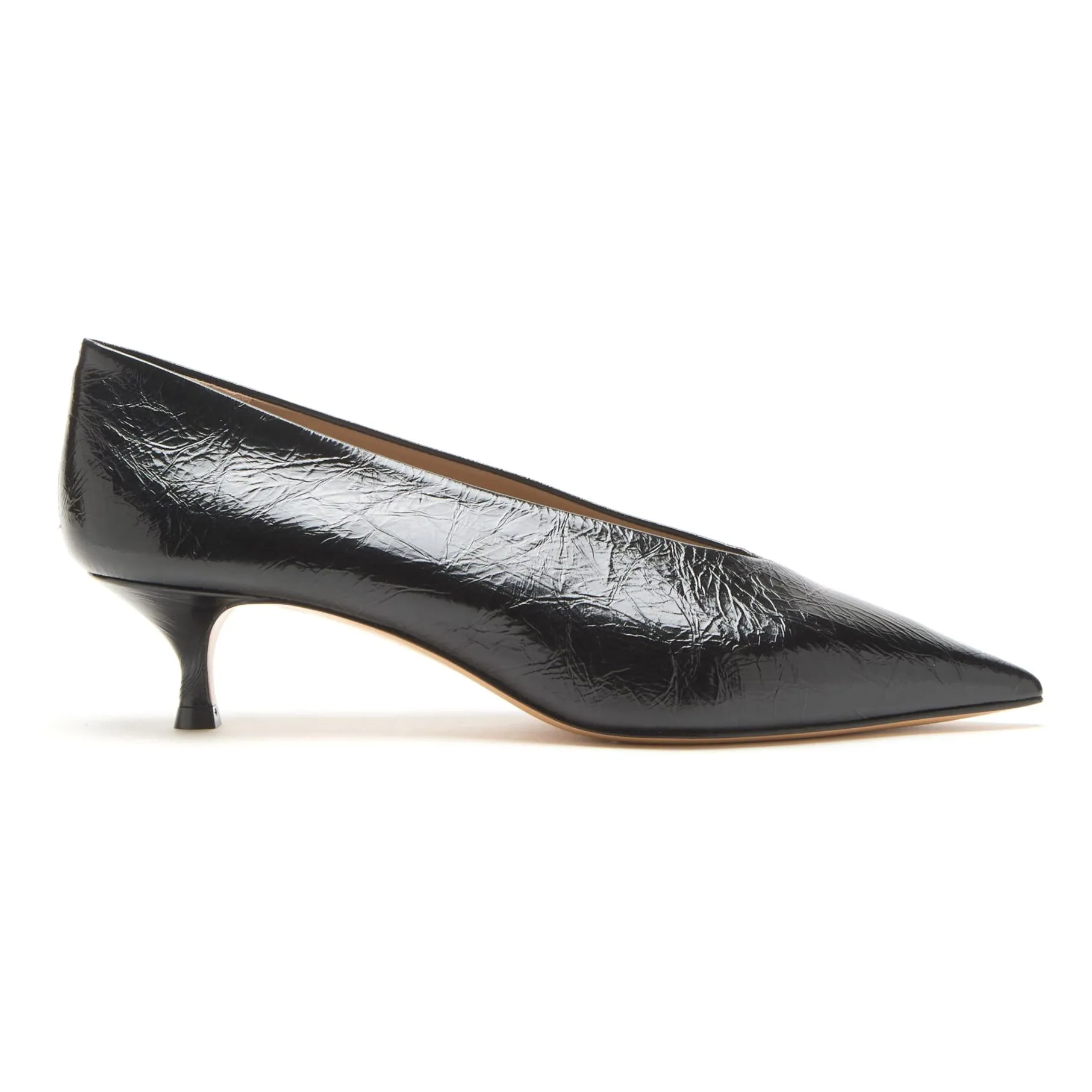 Le Monde Beryl Black Escarpins Babouche Nappa Leather