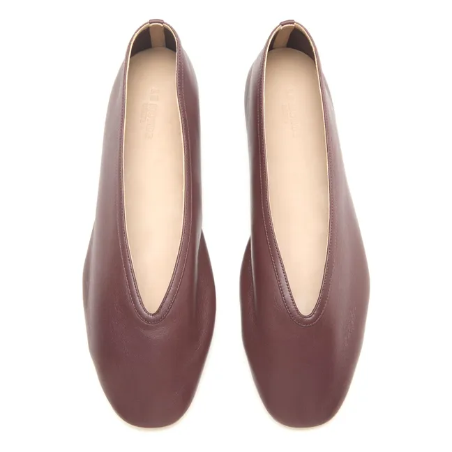 Bailarinas Luna Piel | Chocolate