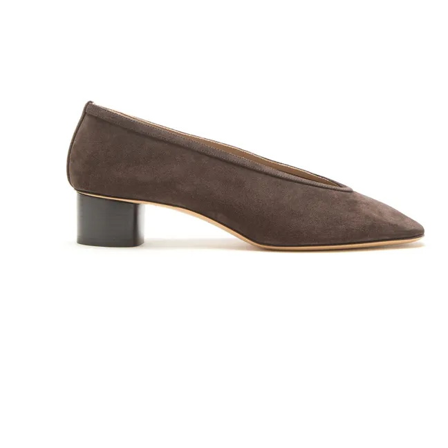 Bombas Luna Suede | Marrón