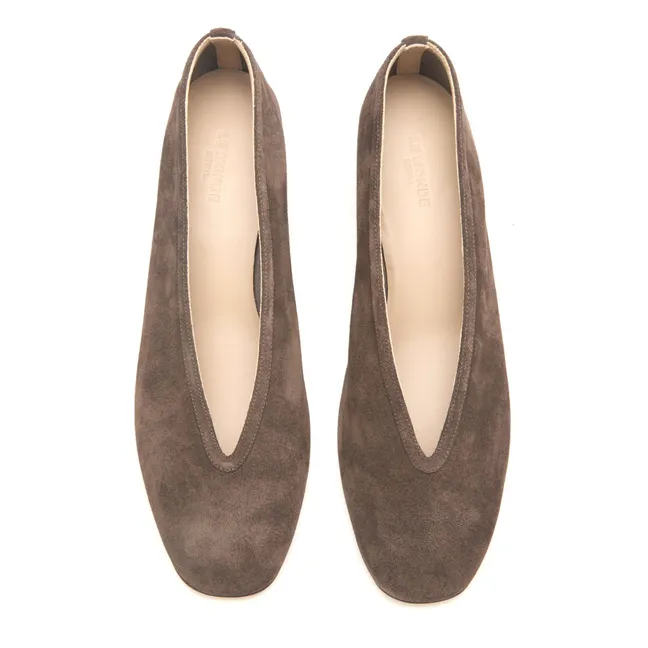 Luna Suede pumps | Brown