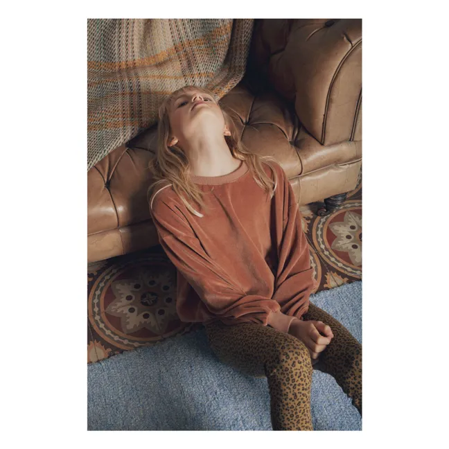 Sudadera Maxime Velours | Mocha