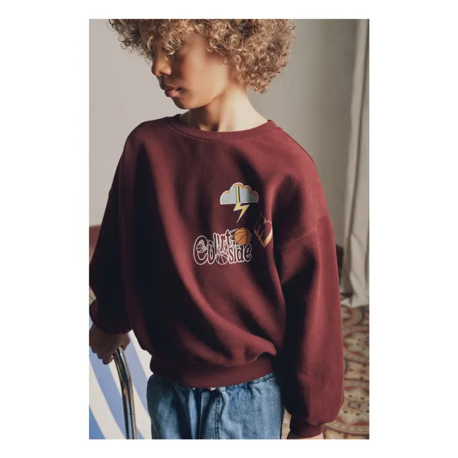 Sweat Maxime Courtside | Brun